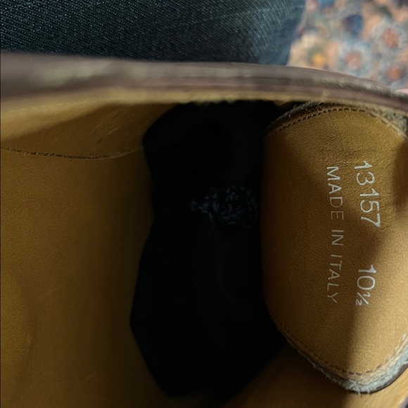Men’s Brooks Brothers monk strap brown shoes new never worn main image 7